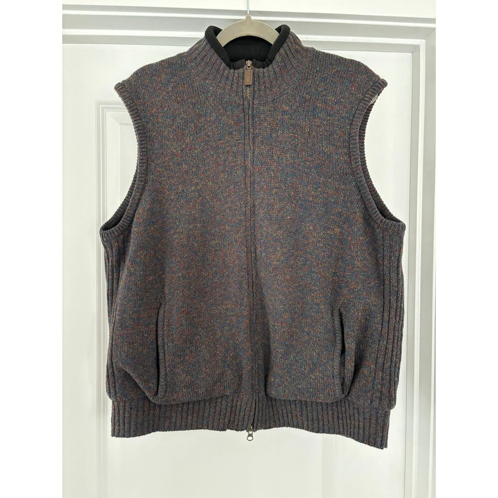 Pendleton 100% Shetland Wool Multicolor Fleece Li… - image 1